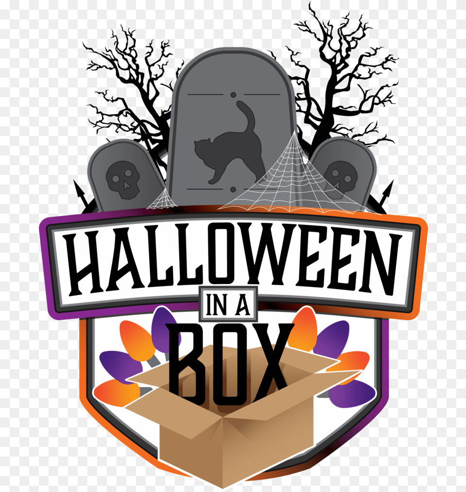 Haunted House Halloween Light Show In A Box Christmas Lights, Advertisement, Poster, Animal, Bear Png