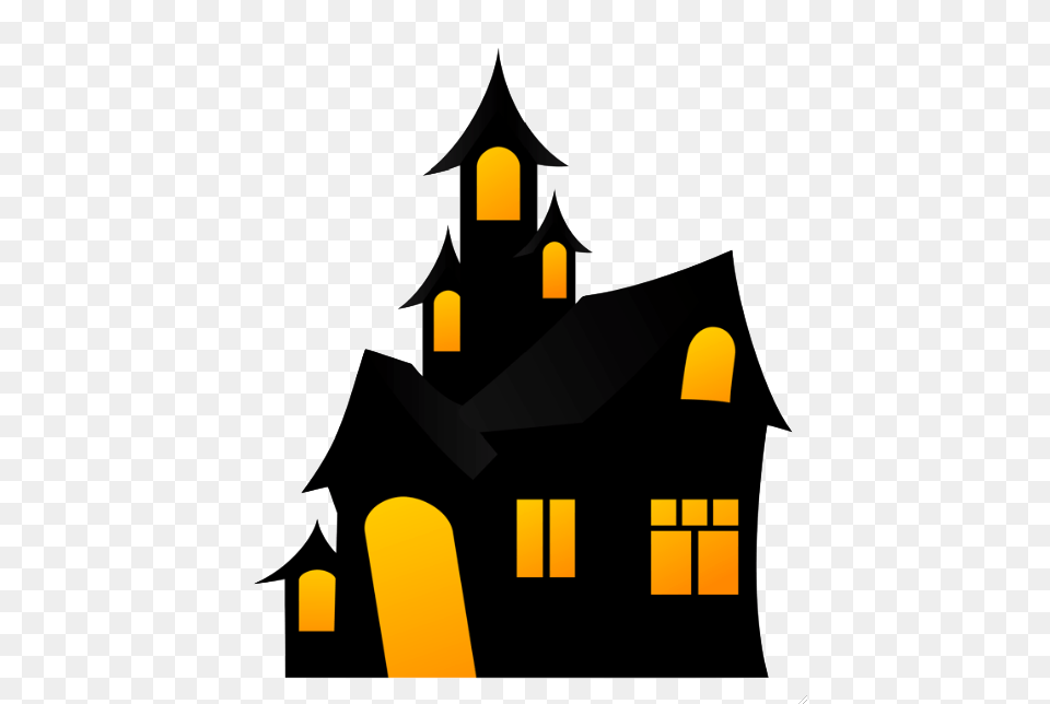 Haunted House Halloween Misc In Halloween, Architecture, Building, Monastery, Housing Free Png Download