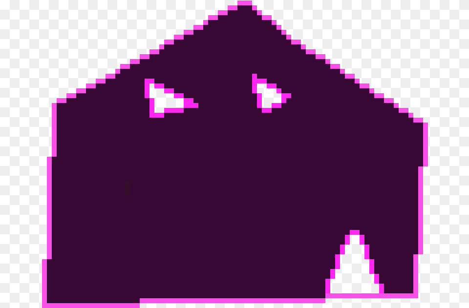 Haunted House Pixel Art Haunted House, Purple Free Png