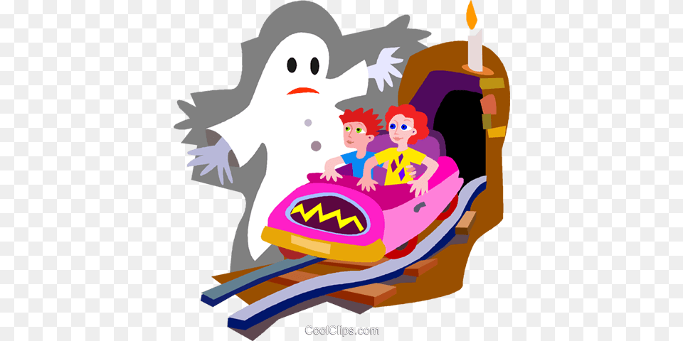 Haunted House Ride Haunted House Ride Cartoon, Baby, Person, Face, Head Png Image