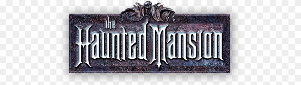 Haunted Mansion Logo 8056fb46 Haunted Mansion Logo, License Plate, Text, Transportation, Vehicle Png Image