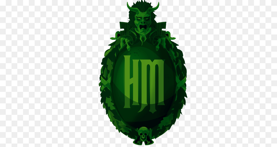 Haunted Mansion Transparent Haunted Mansion Images, Green, Logo, Emblem, Symbol Png Image