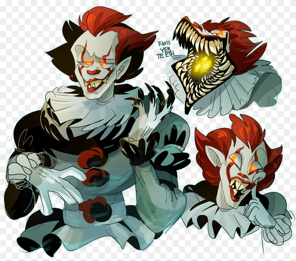 Haunted On Twitter Uhhhh Pennywise Is Real Fun, Book, Comics, Publication, Art Free Transparent Png