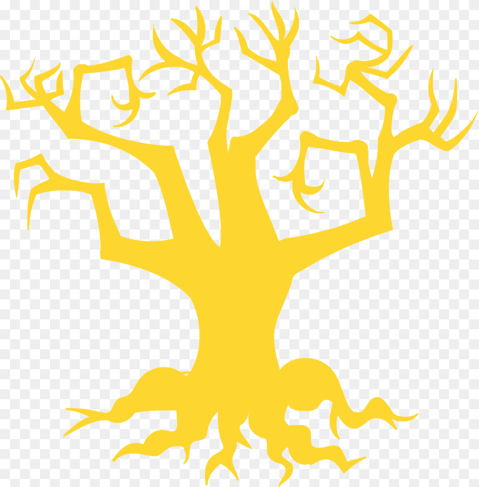 Haunted Tree Silhouette Free Transparent Png