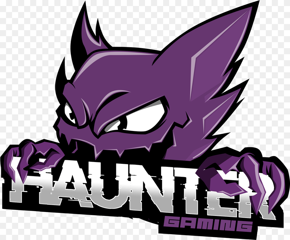 Haunter Gaming Fictional Character, Purple, Animal, Fish, Sea Life Png Image