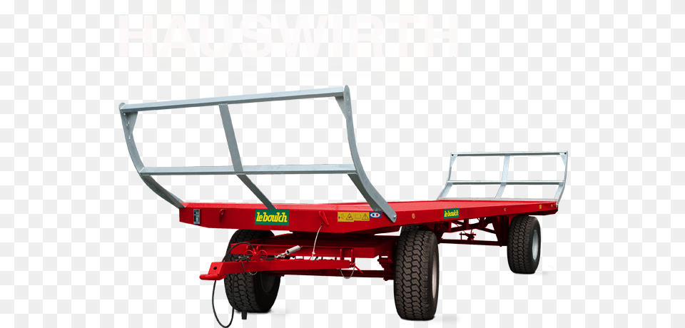 Hauswirth Bale Trailers With Turntable Straw, Wheel, Machine, Tire, Wagon Free Transparent Png