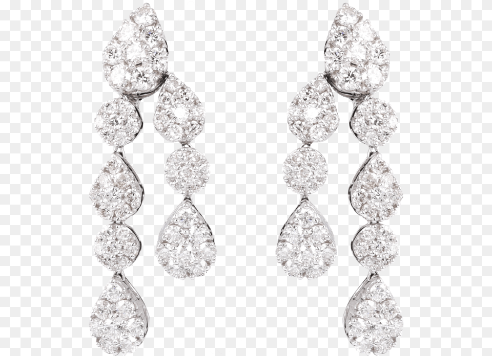 Haute Vault Tiffany Diamond Earrings On Black Background, Accessories, Earring, Gemstone, Jewelry Png