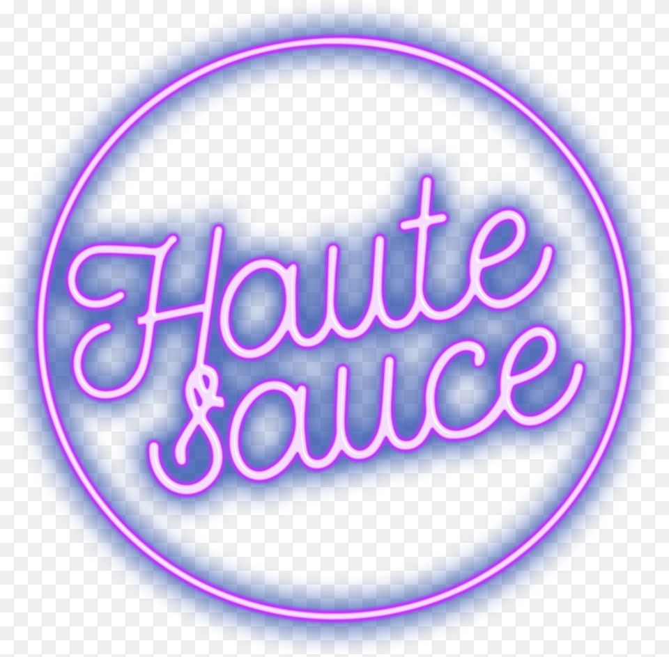 Hautesaucelogo 2 Neon Night Club Neon, Light Png