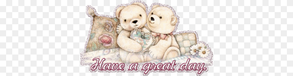 Have A Great Day Images Download Have A Great Day Love Cute, Cushion, Home Decor, Teddy Bear, Toy Free Transparent Png