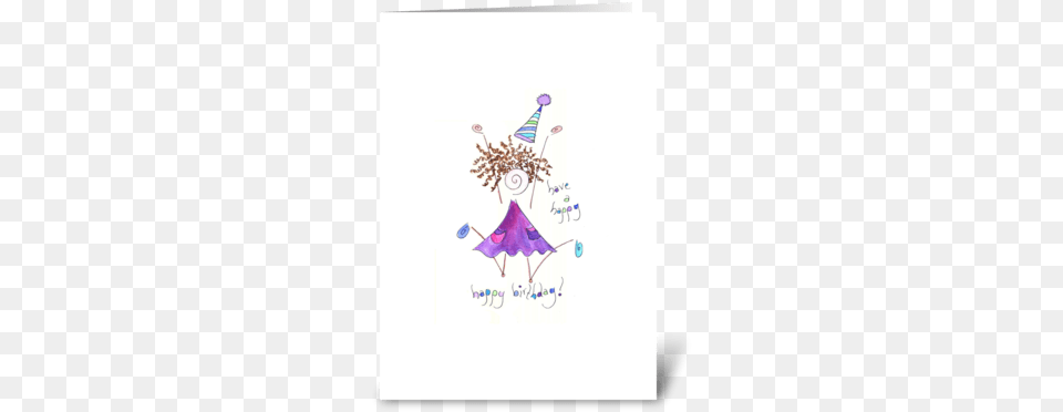 Have A Happy Birthday Greeting Card Illustration, Clothing, Hat, Art, Drawing Free Png