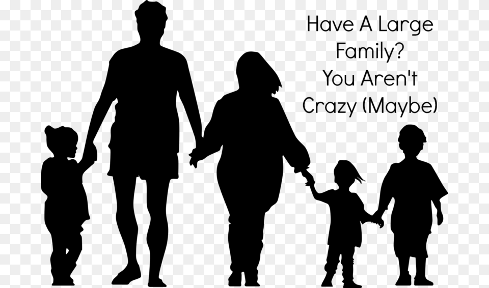 Have A Large Family Your Are Drawings Of Family Holding Hands Png Image