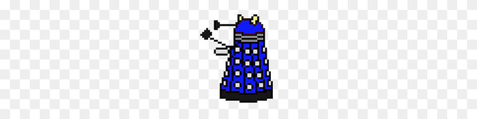 Have A Pixel Dalek I Found And Recolored Because I, Qr Code Png Image