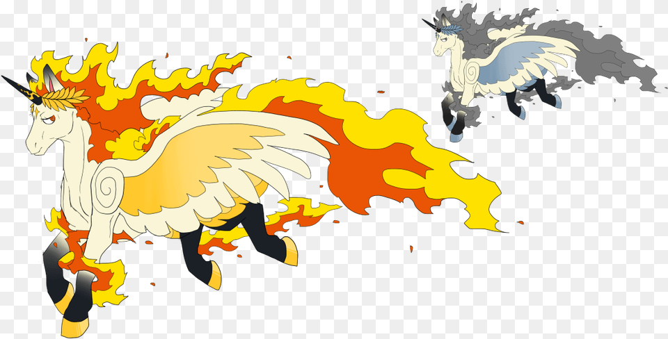 Have A Quick Mega Rapidash I Just Designed I39m Not Illustration, Dragon Free Transparent Png