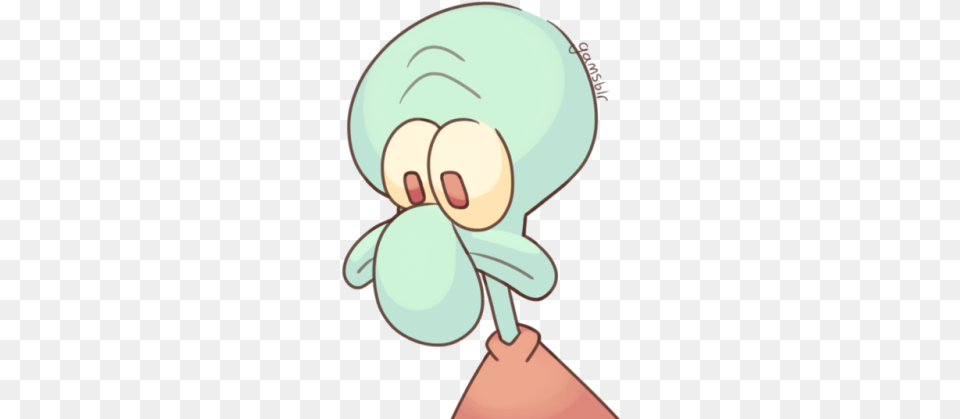 Have A Squidward Before I Go To Sleep Or Something Cartoon, Clothing, Hat, Bonnet, Disk Free Transparent Png