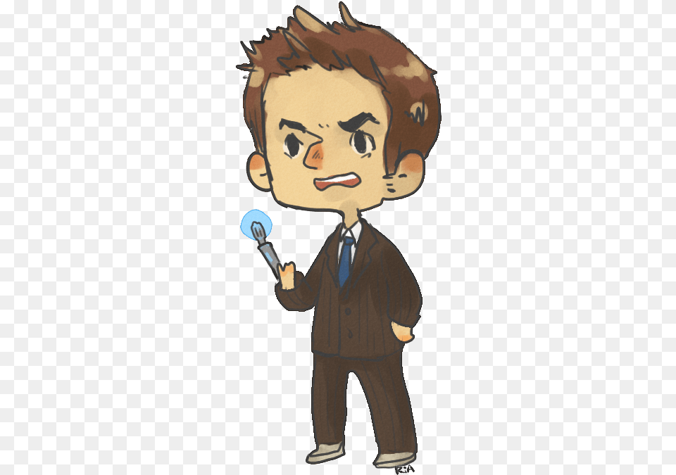 Have A Tiny Transparent Angry 10 For Your Dash David Tennant Hair Fanart, Baby, Person, Face, Head Free Png