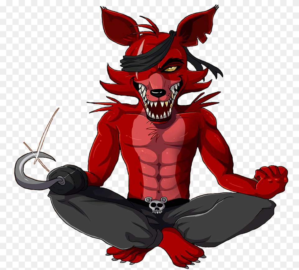 Have A Buff Anime Foxy Fnaf Ucn Anime Foxy, Electronics, Hardware, Person, Wheel Free Transparent Png
