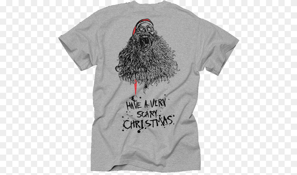 Have A Very Scary Christmas T Shirt, T-shirt, Person, Head, Face Free Png