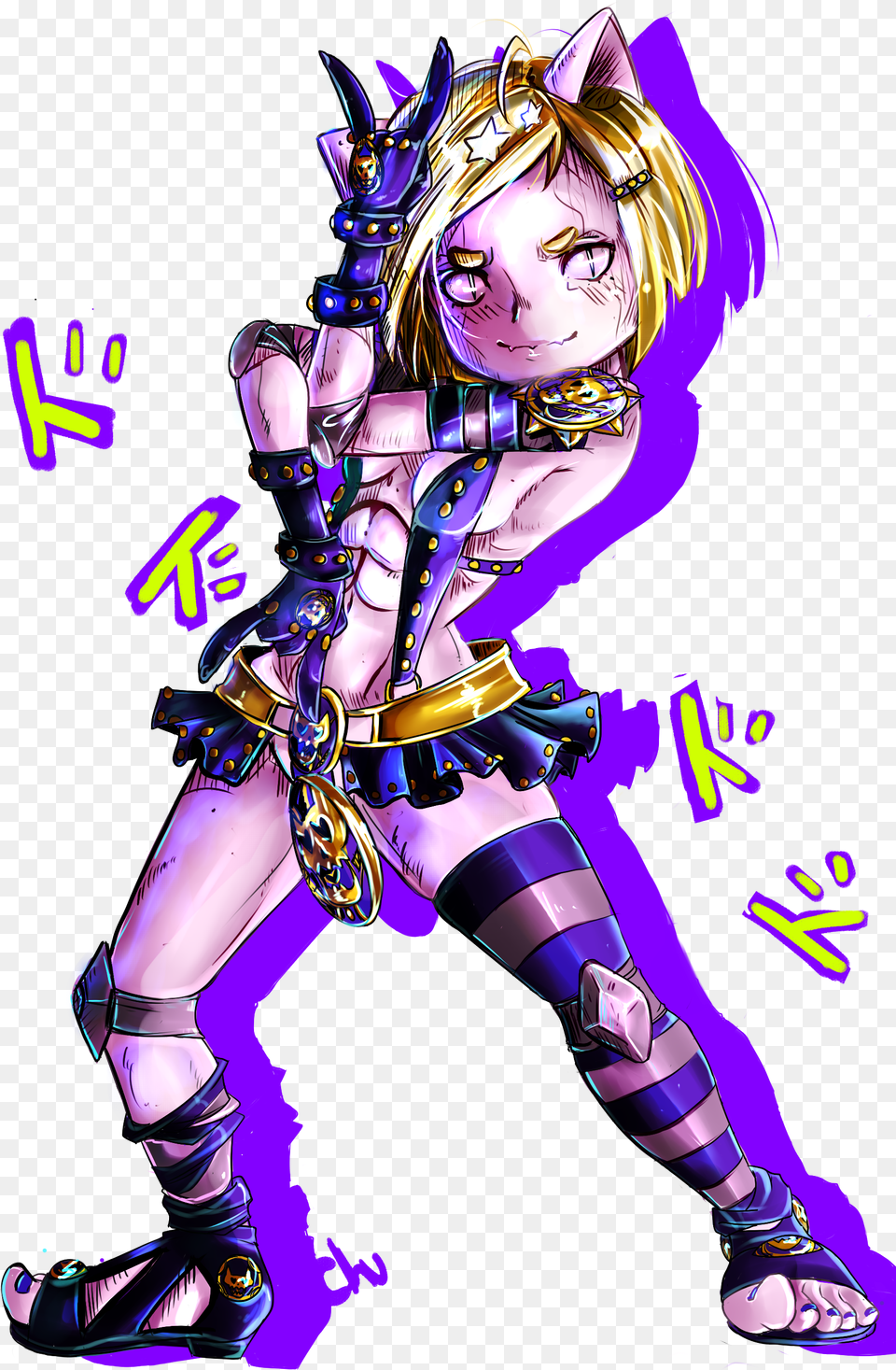 Have A Wonderfully Rendered Killer Queen Familiar I Otaku, Purple, Book, Publication, Comics Free Transparent Png