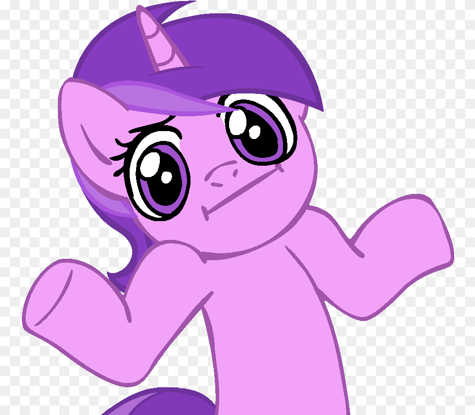 Have Sex With Pewdiepie Shrug Pony, Purple, Baby, Person, Cartoon Png Image