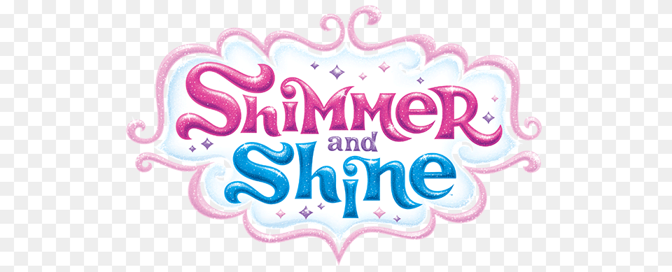 Have Shimmer And Shine Be Like Season 1 Shimmer And Shine Logo, Text, Animal, Reptile, Snake Free Png