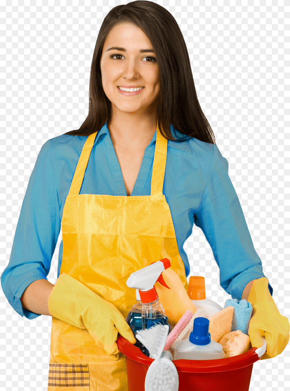 Have Time To Clean Maid Cleaning Indian Bathroom, Adult, Clothing, Female, Glove Free Transparent Png