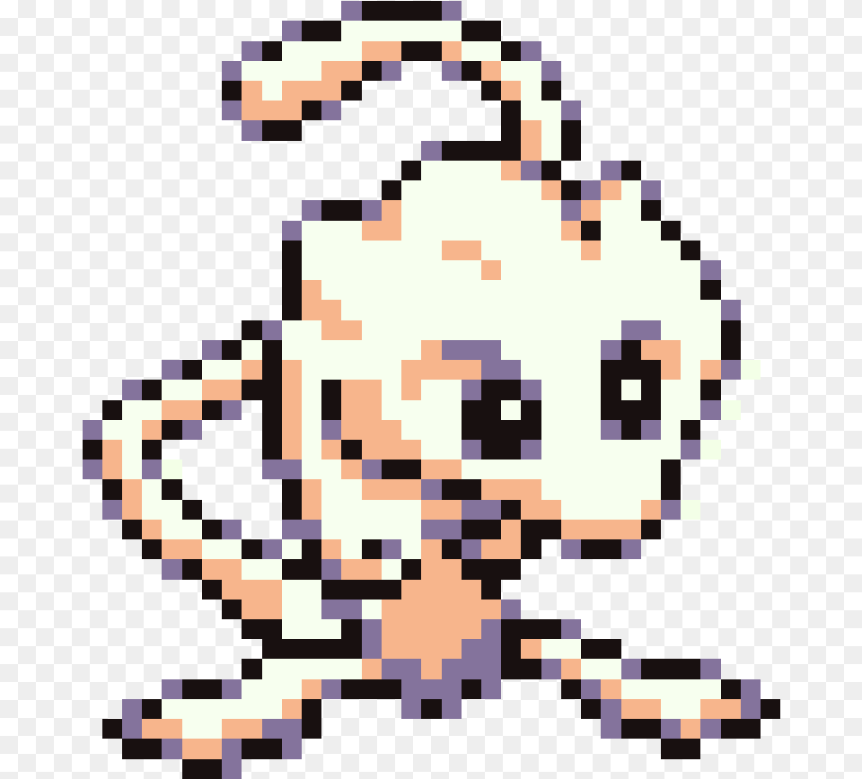 Have Yall Heard About The New Nintendo Labmonjo Pokemon Mew Original Sprite, Scoreboard, Qr Code Free Png