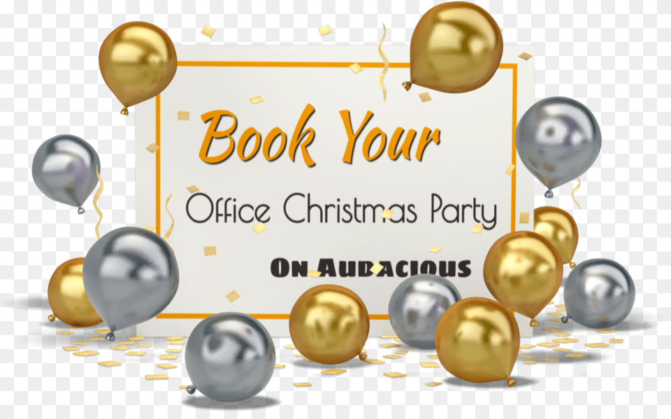 Have You Booked Your Office Christmas Party Yet Auckland Anniversary Office, Accessories, Jewelry, Balloon, Pearl Png