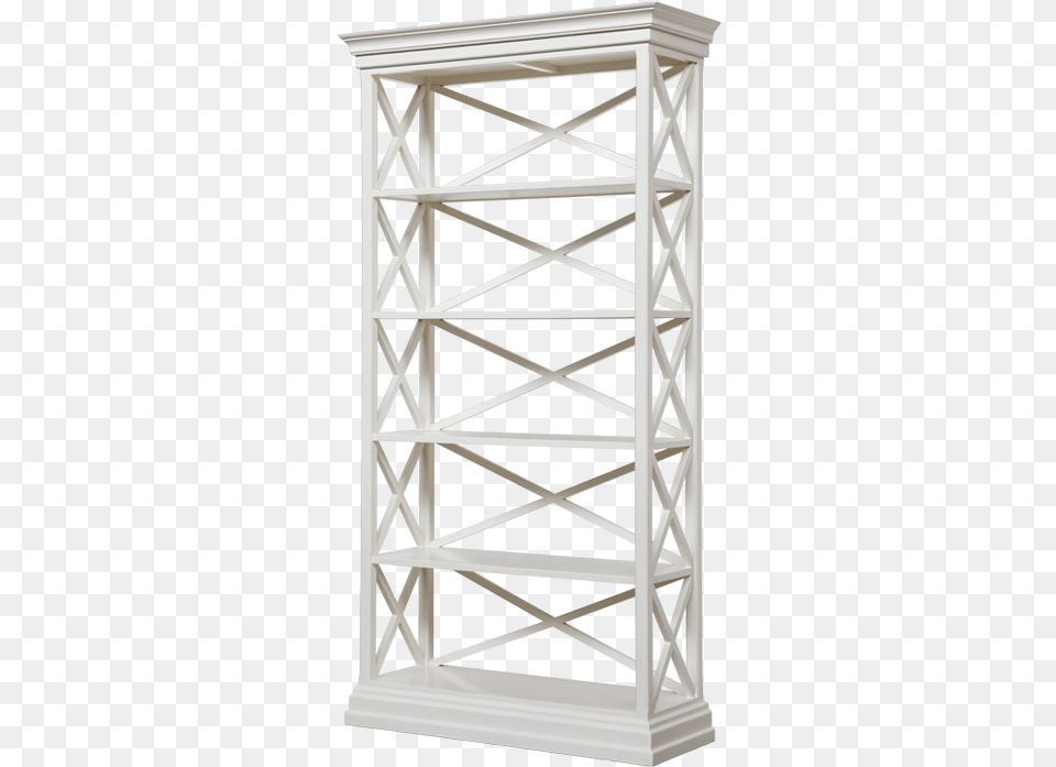 Haven White Bookcaseclass Lazyload Lazyload Fade Shelf, Gate, Furniture Png Image