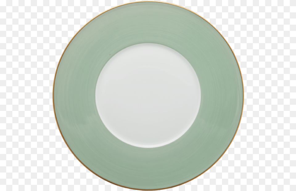 Haviland Parlon Lexington Celadon Dinner Plate After The Antique, Art, Food, Meal, Porcelain Free Png
