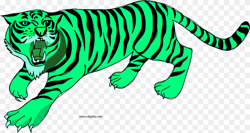 Having His Claws Outside Clipart Tiger Clipart, Animal, Mammal, Wildlife Png