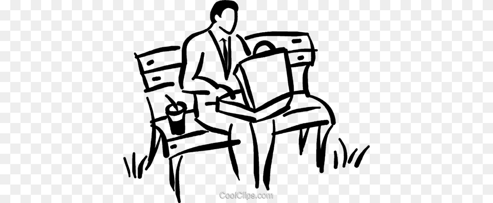 Having Lunch Clipart Clipart, Desk, Furniture, Table, Computer Png