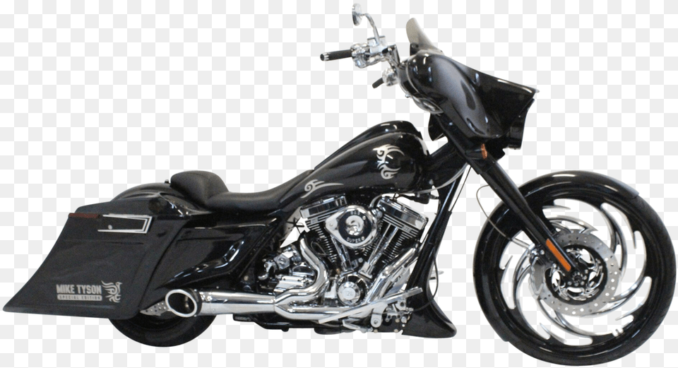 Havoc Motorcycles Iron Flight Mike Tyson Special Edition Two Brothers Exhaust Street Glide, Machine, Spoke, Wheel, Vehicle Free Png