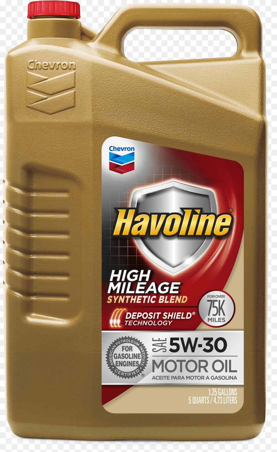 Havoline Himi Motor Oil 5w30 5 Qt Havoline 5w30 Synthetic Blend Free Png Download