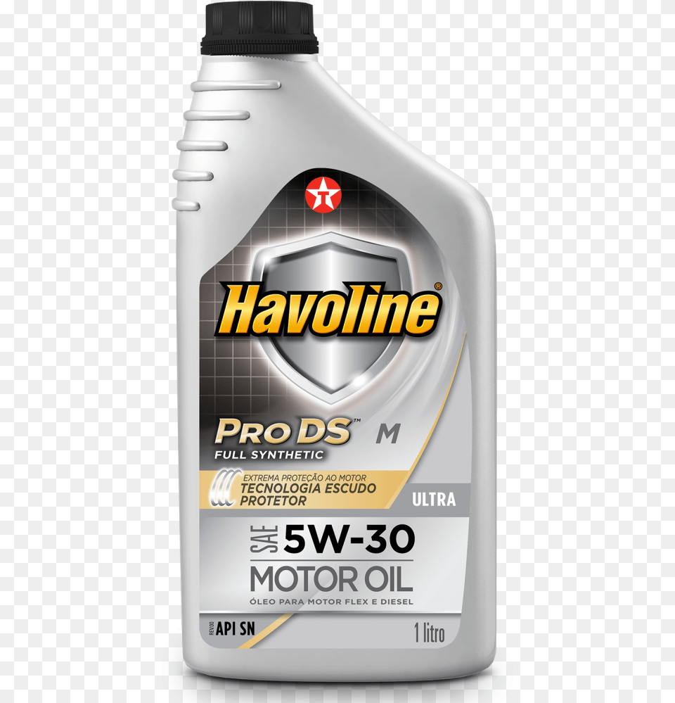 Havoline Pro Ds M Sae 5w 30 Havoline 10w30 Api Sl, Bottle, Shaker, Cosmetics Free Transparent Png