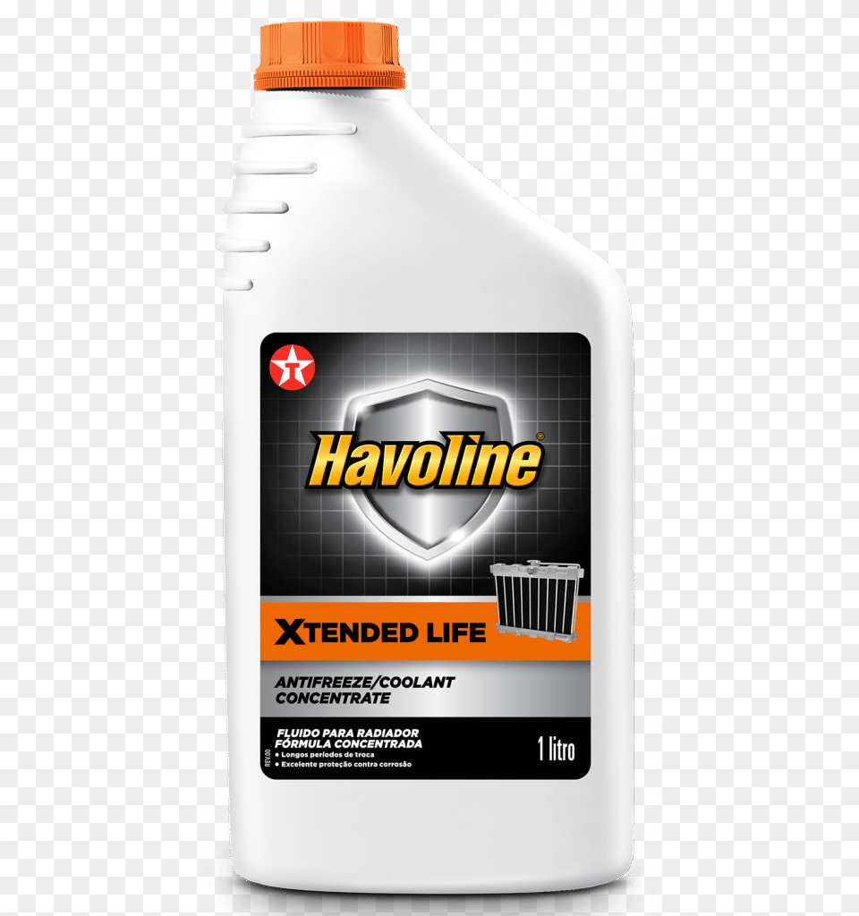 Havoline Xtended Life Antifreeze Coolant Texaco Anti Freeze Coolant 1 Gl 3785 Lt, Bottle, Cosmetics, Perfume Free Transparent Png