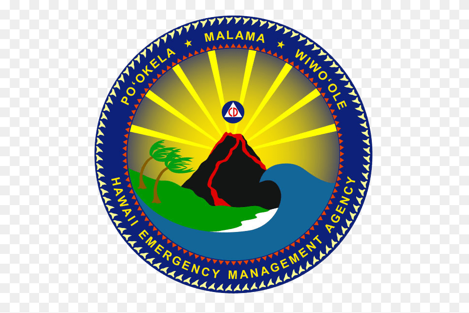 Hawaii Emergency Management Agency Hawaii Public Radio, Mountain, Nature, Outdoors, Emblem Free Png Download