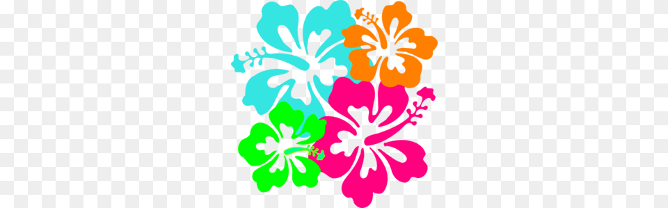 Hawaii Family Cliparts, Flower, Hibiscus, Plant, Person Png