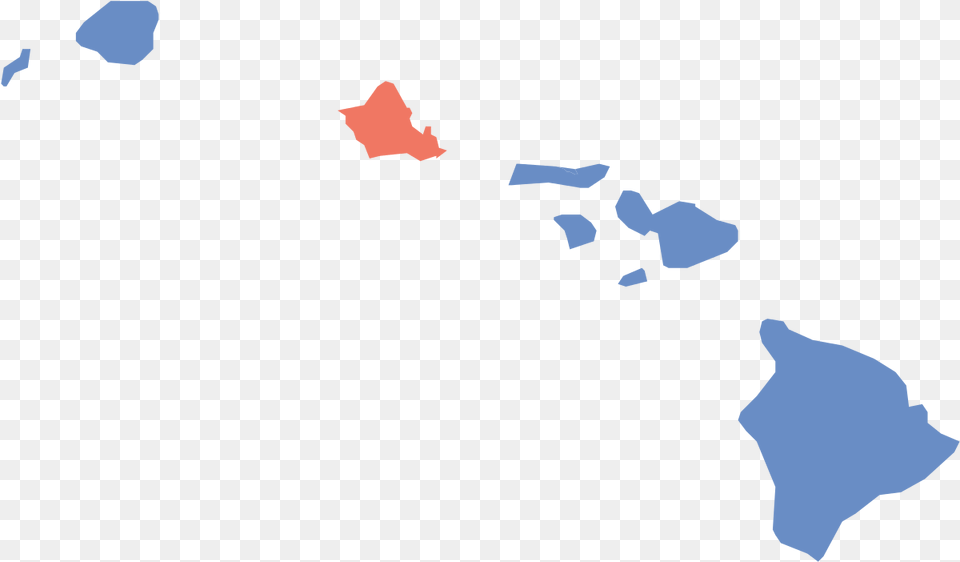 Hawaii Gubernatorial Election Map Hawaii Election Map 2016, Chart, Plot, Animal, Cat Free Png