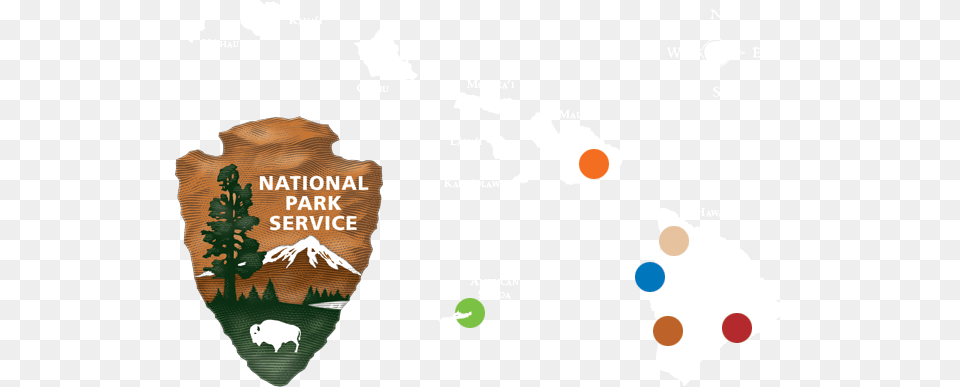 Hawaii Pacific Parks Association National Park Service National Park Service Logo, Plant, Tree, Baby, Map Free Png Download