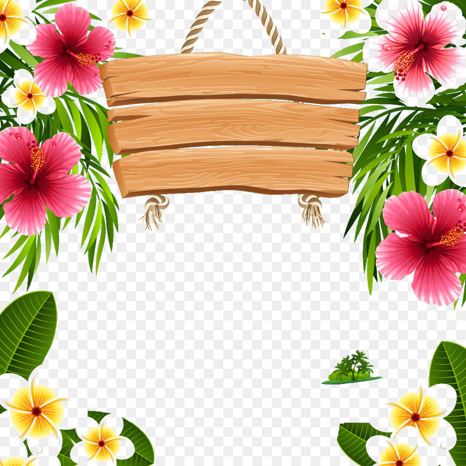 Hawaii Picture Frames Clip, Leaf, Plant, Flower, Accessories Free Png