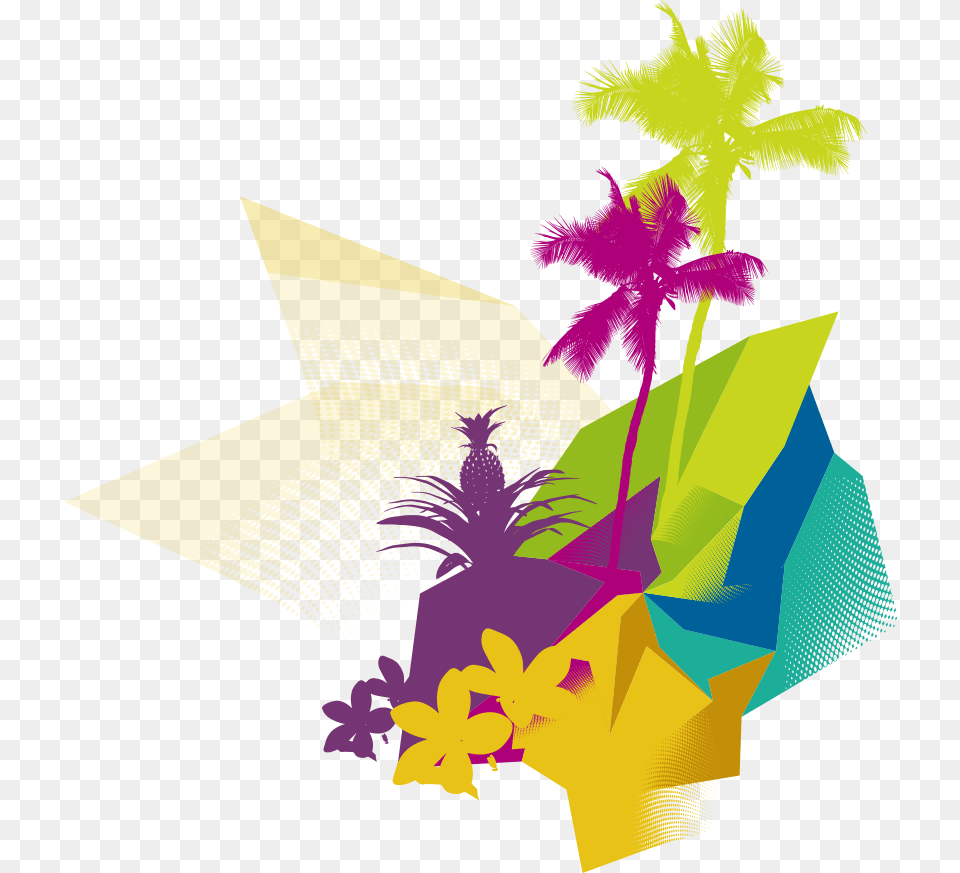 Hawaiian, Art, Graphics, Flower, Plant Free Png