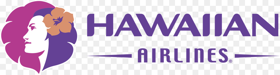 Hawaiian Airlines, Purple, Face, Head, Person Png Image