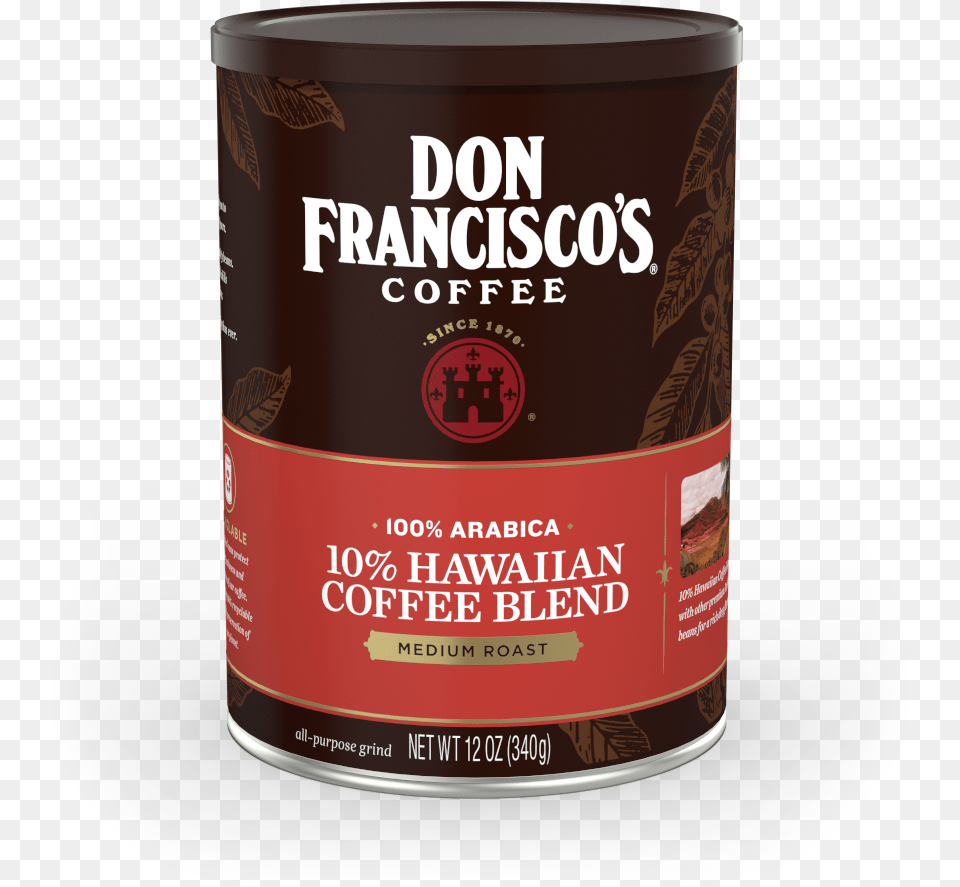 Hawaiian Blend Coffee Can Dog Supply, Cocoa, Cup, Dessert, Food Free Png