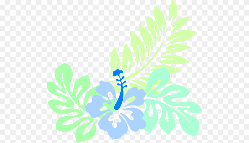 Hawaiian Blue Clip Art Clip Art, Floral Design, Flower, Graphics, Pattern Free Png Download