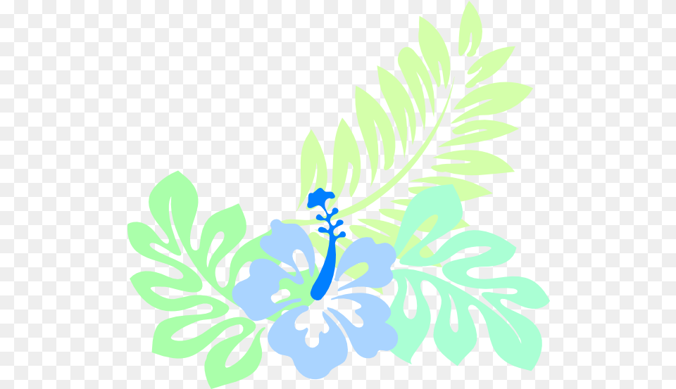 Hawaiian Blue Clip Art Vector Clip Art Online Secondary Growth In Flowering Plants, Floral Design, Flower, Graphics, Pattern Free Png