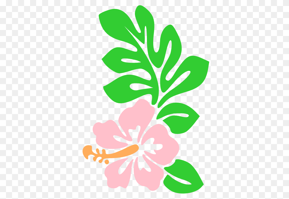 Hawaiian Flower Clip Art Tropical Plants Clip Art Vector Clip, Plant, Herbal, Herbs, Hibiscus Free Png Download