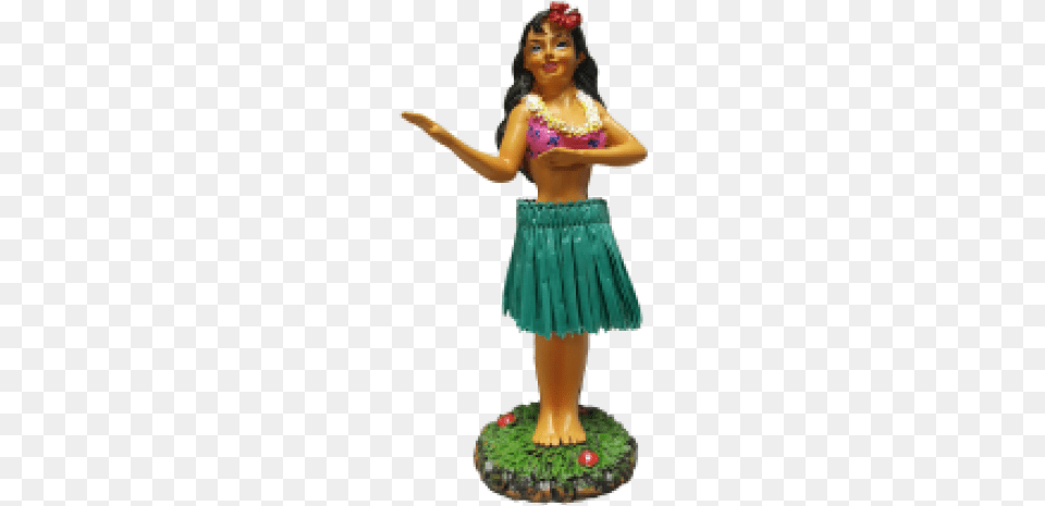 Hawaiian Hula Girl Dashboard Doll Hula Girl Dashboard, Plant, Flower, Flower Arrangement, Toy Free Transparent Png