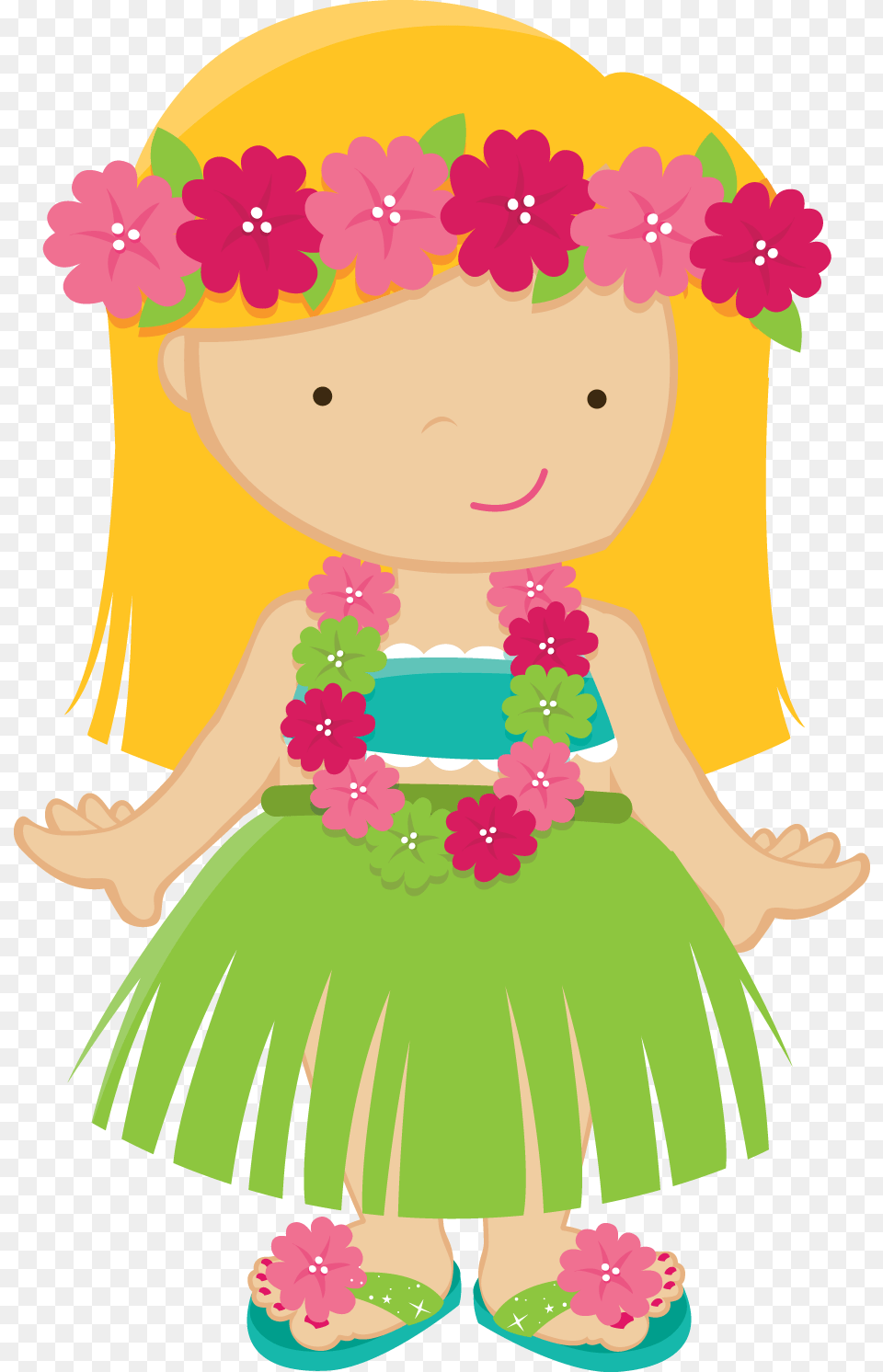 Hawaiian Hula Girl Hula Girl Clip Art, Plant, Flower, Flower Arrangement, Baby Free Png