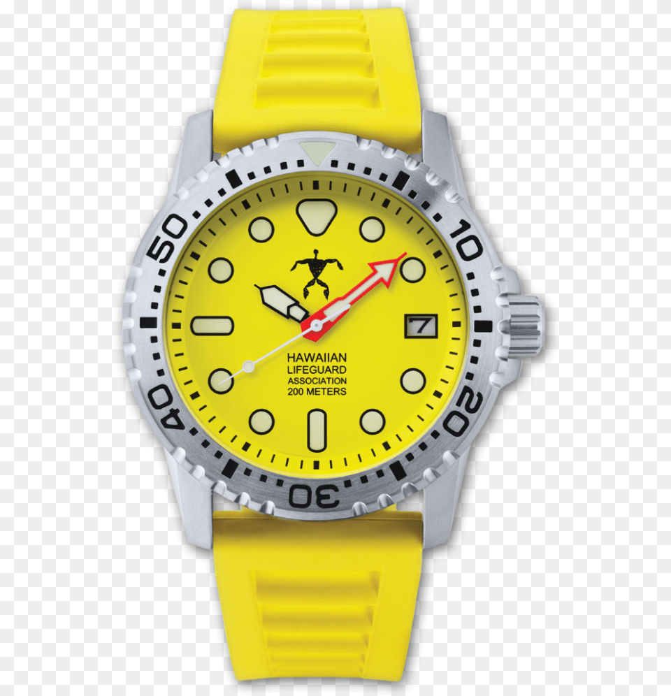 Hawaiian Lifeguard Association Watch, Arm, Body Part, Person, Wristwatch Free Transparent Png