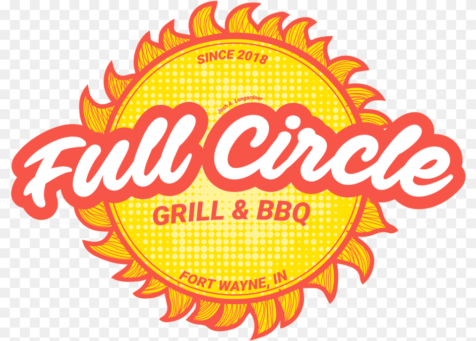 Hawaiian Luau Party U2014 Full Circle Bbq, Logo, Sticker Png